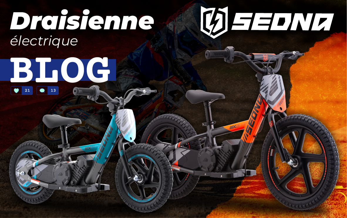 Les draisiennes SEDNA arrivent sur bikehousester.com