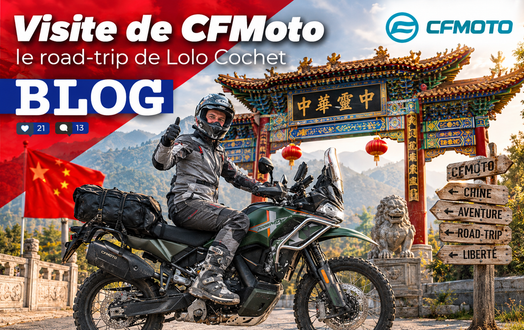 Laurent Cochet visite CFMOTO : immersion au cœur d'un constructeur qui monte