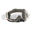 Lunettes OAKLEY Airbrake MX - Tuff Blocks blanc transparent 2025