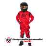 Tenue enfant FLY RACING Kinetic Stoke - rouge/noir 2025