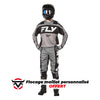 Tenue FLY RACING F-16 - gris/noir/blanc 2025