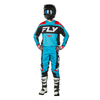 Tenue FLY RACING F-16 - bleu clair/rouge/noir 2025
