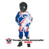Tenue enfant FLY RACING F-16 - rouge/blanc/bleu 2025