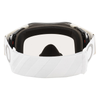 Lunettes OAKLEY Airbrake MX - Tuff Blocks blanc transparent 2025