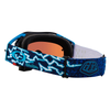 Lunettes OAKLEY Airbrake MX TLD Bleu Lightning - Écran Prizm MX Sapphire 2025