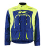 Veste enduro Kenny Track bleu/jaune 2024