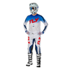 Tenue FLY RACING Evolution DST - rouge/blanc/bleu 2025