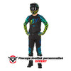 Tenue FLY RACING Evolution DST S.E. Zen - noir/bleu/Hi-Vis 2025