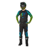 Tenue FLY RACING Evolution DST S.E. Zen - noir/bleu/Hi-Vis 2025