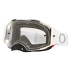 Lunettes OAKLEY Airbrake MX - Tuff Blocks blanc transparent 2025