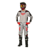 Tenue FLY RACING Kinetic SYM - gris clair/rouge/noir 2025