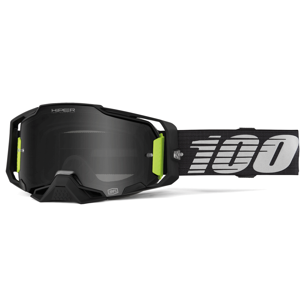 Lunettes 100% Armega Hiper Tetsumi - Ecran iridium noir
