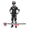 Tenue FLY RACING Kinetic SYM - noir/blanc 2025