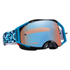 Lunettes OAKLEY Airbrake MX TLD Bleu Lightning - Écran Prizm MX Sapphire 2025