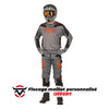 Tenue FLY RACING Kinetic SYM - gris/orange/noir 2025
