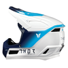 Casque enfants THOR Fleet Storm bleu/blanc 2025