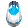 Casque enfants THOR Fleet Storm bleu/blanc 2025