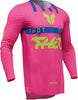 Maillot THOR Sportmode Flite Neon Eli Steria rose/bleu 2025