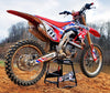 Lève moto RISK RACING A.T.S. inclinaison réglable avec plaque aimantée