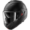 Casque modulable SHARK Oxo Blank noir mat 2026