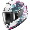 Casque intégral SHARK Ridill 2 Reptaia blanc violet 2026