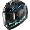 Casque intégral SHARK Skwal i3 Light-blur noir bleu vert 2026