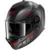 Casque intégral SHARK Spartan Gt Pro Carbon Mekarium carbone anthracite rouge 2026