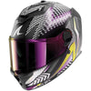 Casque intégral SHARK Spartan Gt Pro Carbon Sthyr carbone violet 2026
