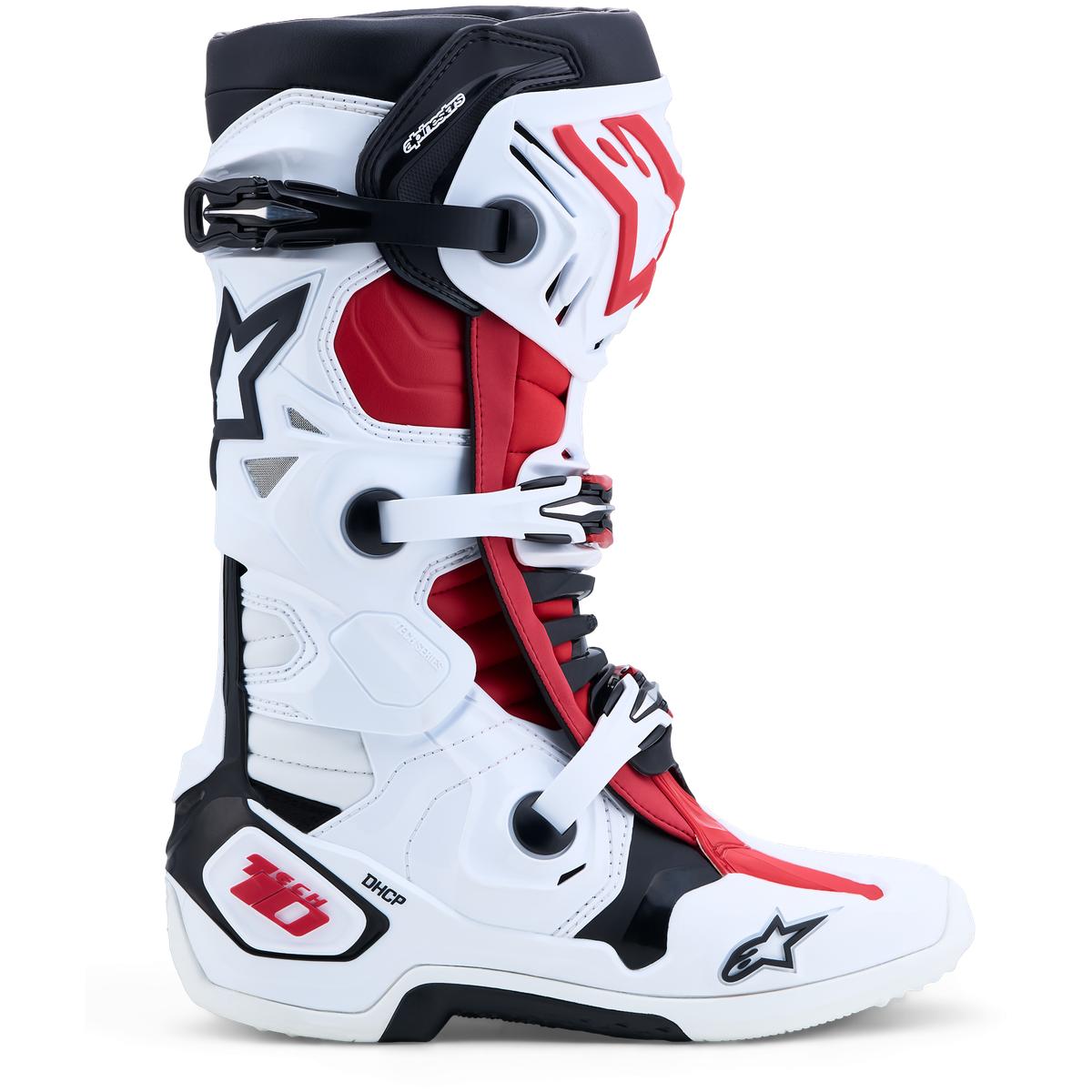 Bottes ALPINESTARS Tech 10 blanc/noir