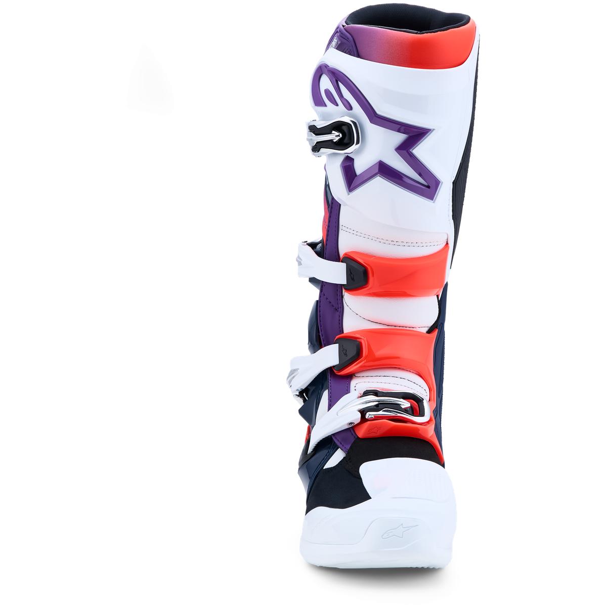 Bottes ALPINESTARS Tech 7 violet/blanc