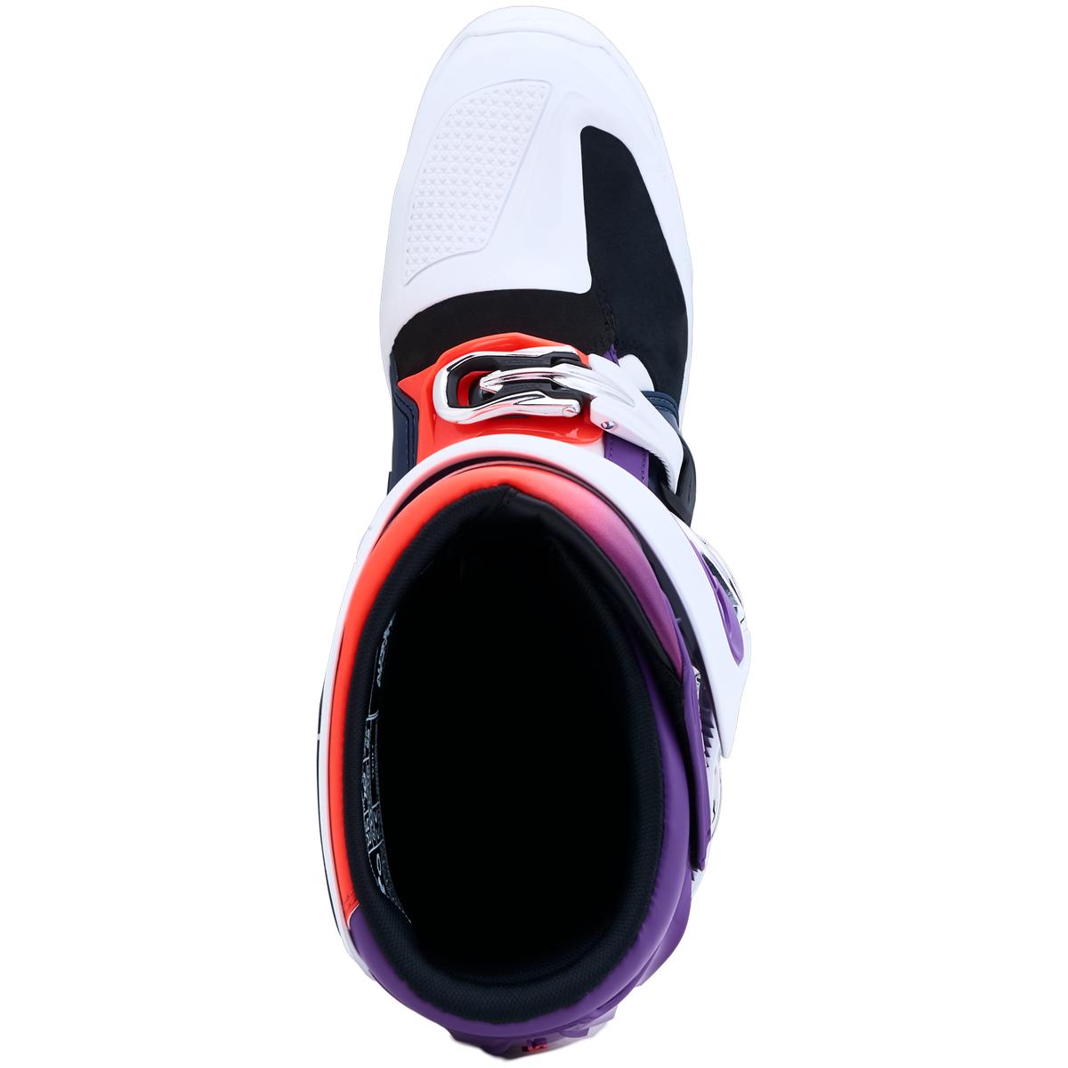 Bottes ALPINESTARS Tech 7 violet/blanc