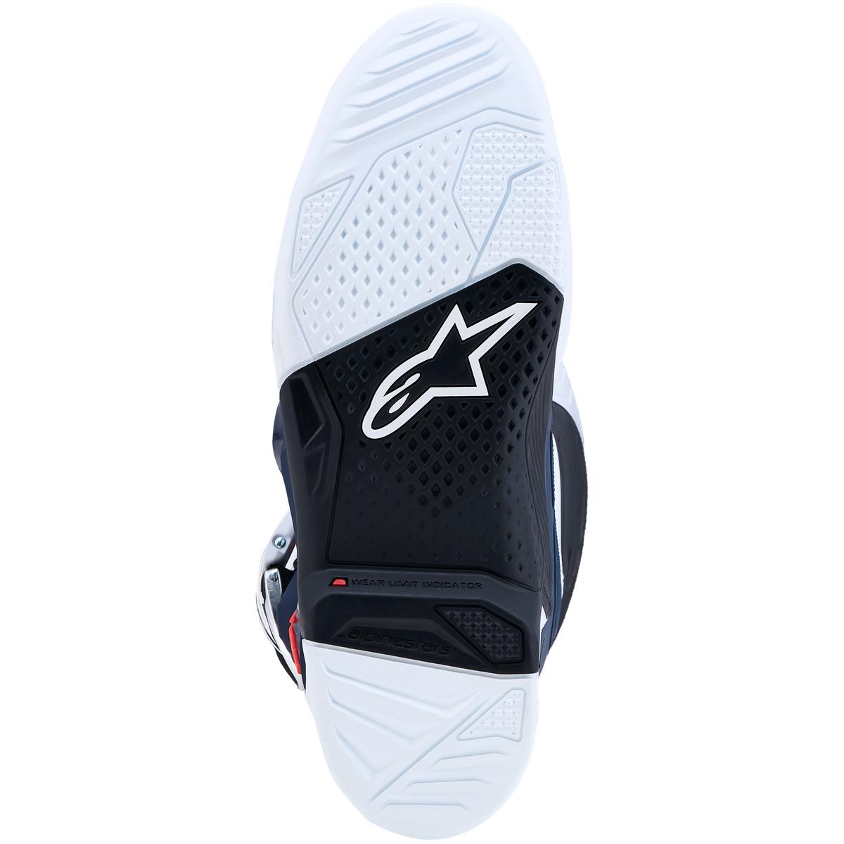 Bottes ALPINESTARS Tech 7 violet/blanc