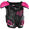 Pare-pierres enfant FOX R3 noir/rose