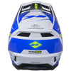 Casque Kenny Performance Graphic blanc/bleu