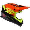Casque Kenny Track Graphic Focus rouge
