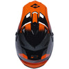 Casque Kenny Track Graphic Speed noir/orange fluo