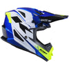 Casque Kenny Track Graphic Speed noir/bleu