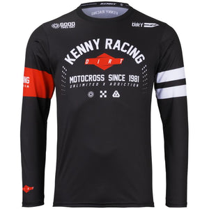 Maillot Kenny Track dirt noir