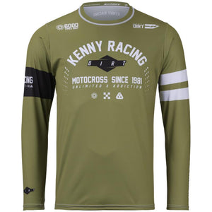 Maillot Kenny Track dirt kaki