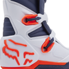Bottes FOX Comp blanc/navy 2025