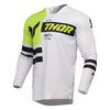 Maillot THOR LAUNCHMODE Dozer jaune/blanc 2025