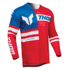 Maillot THOR LAUNCHMODE Patriot rouge 2025