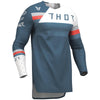 Maillot THOR SPORTMODE League bleu/blanc