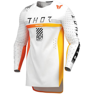 Maillot THOR SPORTMODE Synth blanc