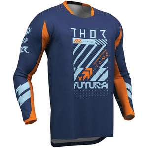 Maillot enfant THOR LAUNCHMODE Futura navy/orange