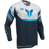 Maillot THOR LAUNCHMODE Air Raptor blanc/bleu