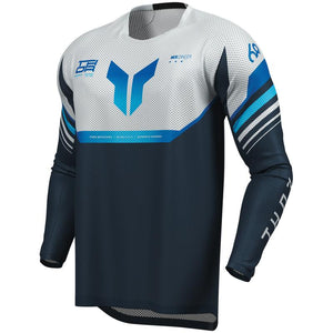 Maillot THOR LAUNCHMODE Air Raptor blanc/bleu
