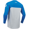 Maillot THOR RIDEMODE Menace blanc/bleu