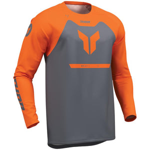 Maillot enfant THOR RIDEMODE Menare gris/orange