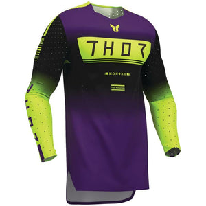 Maillot THOR SPORTMODE Geo noir/violet